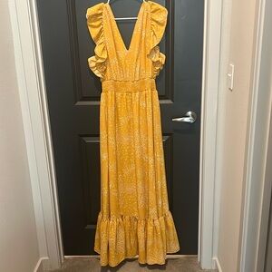 Long, Express Dress with slit in the front